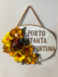 Ovali Di Benvenuto In Stoffa