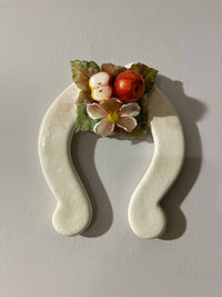 Ferri di Cavallo in Ceramica Dipinti a Mano