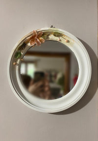 Specchio Tondo Decorazione in Porcellana Fredda