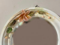 Specchio Tondo Decorazione in Porcellana Fredda