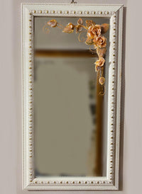 Specchio Rettangolare Decorazioni in Porcellana Fredda