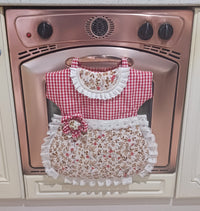 Copri Forno Abito in Stoffa