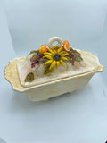 Zuppiera in Ceramica Decorazioni Porcellana Fredda