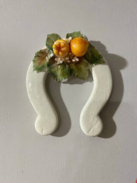 Ferri di Cavallo in Ceramica Dipinti a Mano