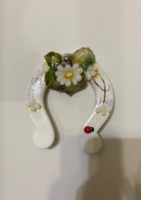Ferri di Cavallo in Ceramica Dipinti a Mano
