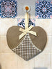 Presine a Cuore in Stoffa