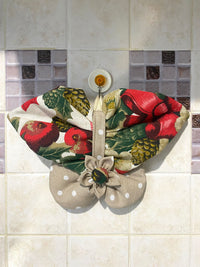 Presine Farfalla in Stoffa