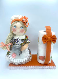 Bambola Porta Carta da Cucina