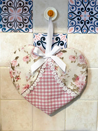 Presine a Cuore in Stoffa