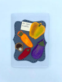 Quadernino in Feltro per Ricette