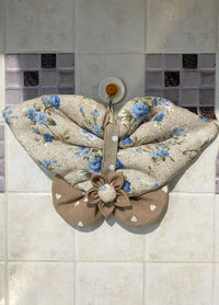 Presine Farfalla in Stoffa