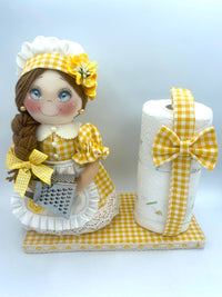 Bambola Porta Carta da Cucina