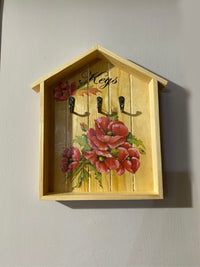 Appendi Chiavi In Legno Dècoupage