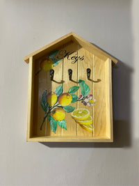 Appendi Chiavi In Legno Dècoupage