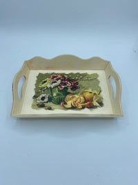 Vassoi In Legno Dècoupage